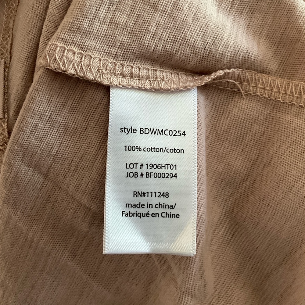 ✨BAREFOOT DREAMS MALIBU WOMEN'S SLEEVELESS SLUB TEE Size small - Picture 7 of 7